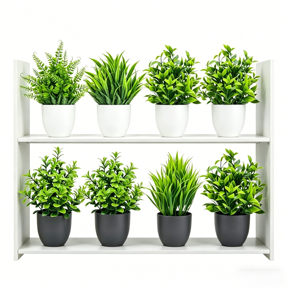 Succulent Set - مجموعة من 4 نباتات اصطناعية صغيرة