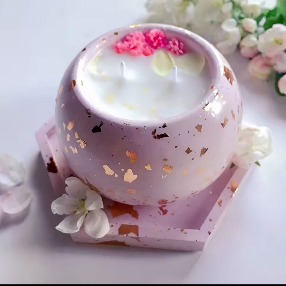 قالب سيليكون دائري لصنع حامل ش - مراجعة Succulent Set وسعره