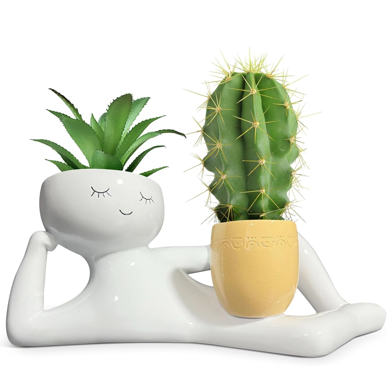 وعاء زرع فريد بتصميم الرجل الك - مراجعة Plant Pot وسعره