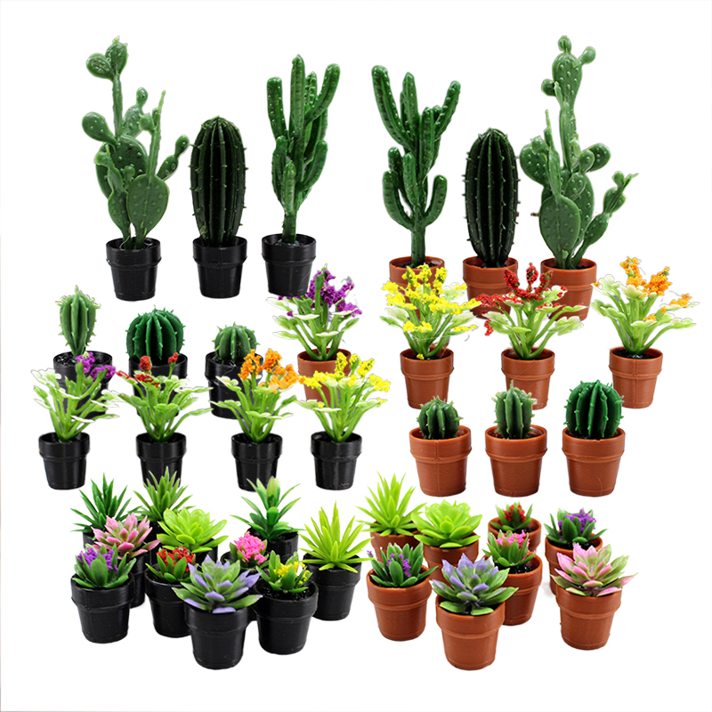 8 قطع من النباتات البلاستيكية  - مراجعة Succulent Set وسعره