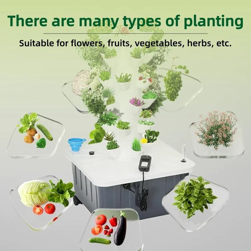 برج زراعة هيدروبونيك ذكي لنظام - مراجعة Indoor Plants وسعره