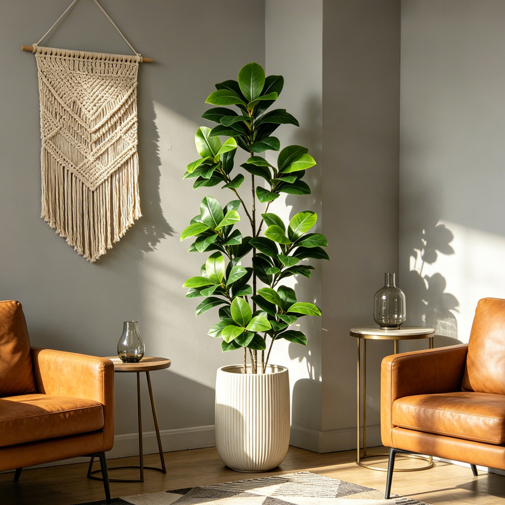 شجرة بانيان صناعية كبيرة بطول  - مراجعة Fiddle Leaf Fig وسعره